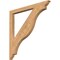 Ekena Millwork Funston Traditional Smooth Bracket, Western Red Cedar, 3 1/2"W x 48"D x 48"H BKT04X48X48FST01SWR - alternate 1
